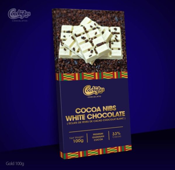 Cocoa Nibs White Chocolate