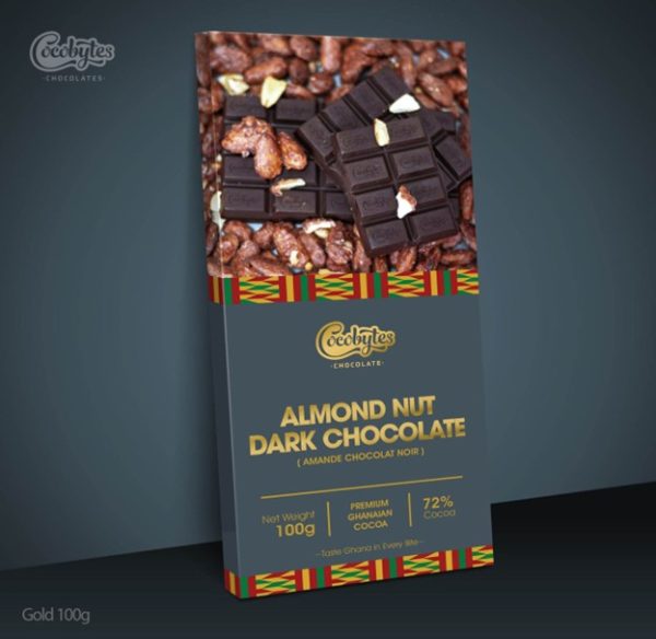 Almond Nut  Dark Chocolate (72%)
