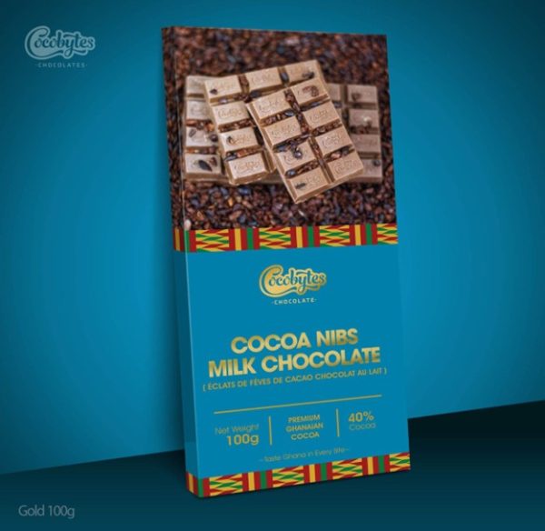 Cocoa Nibs White Chocolate 40%